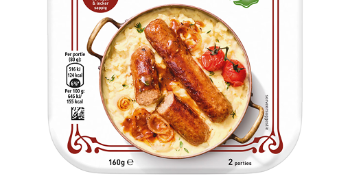 Het brein houdt van verrassing en voorspelbaar zoals vegetarische worst